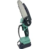 Alman Teknoloji 256 Rpm 12 Ah Profesyonel &Ccedil;ift Ak&uuml;l&uuml; Şarjlı Dal Budama Dal Kesme Testeresi Hediyeli.