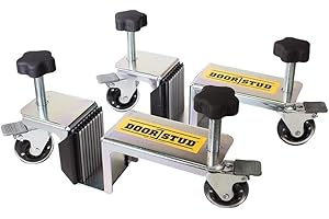 Door Stud - The Single Person, Hands-Free Door Installation Kit for 32mm and 44mm Pre-Hung or Slab Doors