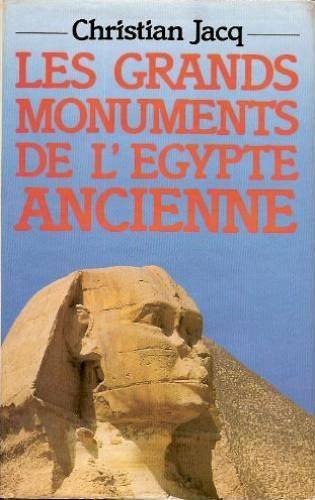 couverture de : Les grands monuments de l'Egypte ancienne