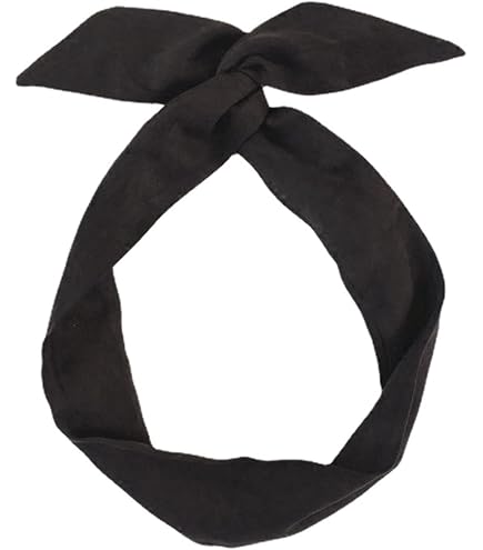 Serre-tête Nœud Satiné Pour Femme - Lot De 3, Couleurs Noir/rouge/rose, Confortable Et Antidérapant
