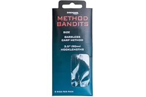 Drennan Method Bandits Carp Method 3.5" Hooklengths