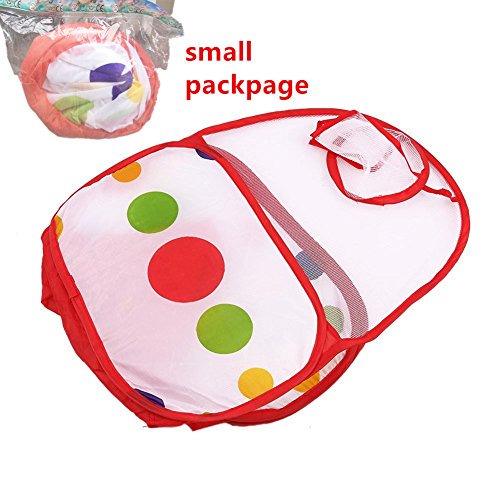 Baby Ball Pit Balls, SoulStore Kids Pop up Play House Tent Tunnel Pool Indoor and Outdoor Play Tent and Tunnel Easy Folding Cute Polka Dot 3 in 1 Play House Children's Playground with Zippered Storage Bag (basket ball pit) Baby Ball Pit Balls, SoulStore Kids Pop up Play House Tent Tunnel Pool Indoor and Outdoor Play Tent and Tunnel Easy Folding Cute Polka Dot 3 in 1 Play House Children's Playground with Zippered Storage Bag (basket ball pit)