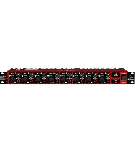 Interface Audio Behringer UMC1820 - 18 Entrées/20 Sorties, Préamplis Midas, USB 24-Bit/96kHz