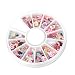 Imported 1200pcs Mixed Color Faux Pearl Flower Bowknot Nail Art Tips Decorations with wheel RS.295.00
