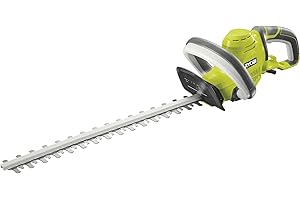 Ryobi RHT4550, Tagliasiepi Elettrico a Filo con Motore da 450 W, Lame a Doppia Azione da 50cm con Affilatura al Diamante, 1600 Giri al Minuto