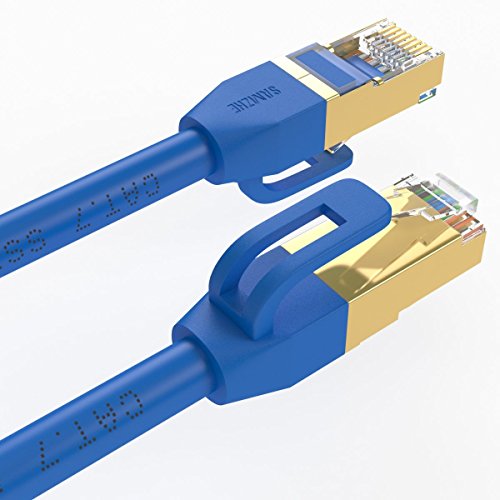 SAMZHE Ethernet-Kabel, 8M, blau, Stück: 1 - 7