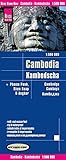 Image de Camboya, mapa impermeable de carreteras. Escala 1:500.000 impermeable. Reise Know-How.