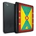 Produktbild STUFF4 PU-Leder Hülle/Case/Brieftasche für Apple iPad 2/3/4 tablet / Grenada/Grenadian Muster / Amerika Flagge Kollektion
