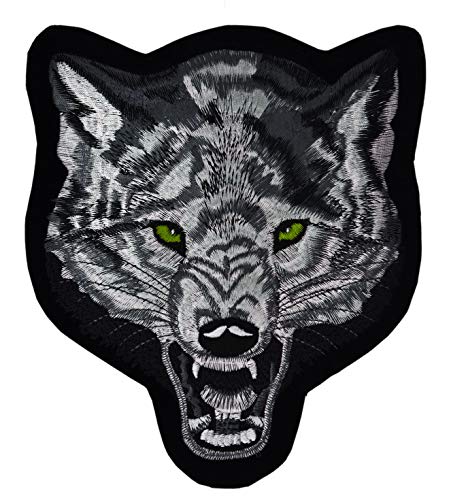 Preisvergleich Produktbild Doktor Hardstuff Gestickter Aufnäher Böser Wolf