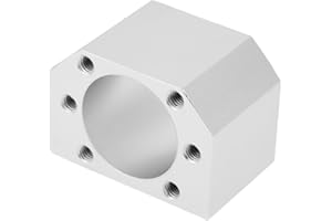 AMONIDA Kugelgewindemutter Gehäuse Sitz Halterung, DSG20H Kugelumlaufspindelmutter Gehäuse Sitzhalterung Halterung Kugelumlaufspindelmutterhalterung 40 mm Passend für SFU2005/SFU2010