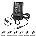 Produktbild 15V 4A Universal Netzteil AC Adapter 5.5 x 2.1mm mit 6 Konverter Steckers 6.5*4.4/6.5*3.0/5.5*2.5/4.8*1.7/4.0*1.7/5.5*3.0mm für SKYRC IMAX B6 / B6 Mini Balance Charger S1N4, NEC VERCA, TOSHIBA Satellite PA2444U, PA2450U, PATS2450U, PA3048U EU Strom Kabel