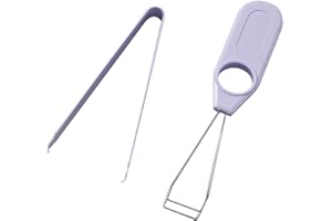 ‎AKKO Akko Switch Puller i Keycap Puller do przełączników Hot Swap w klawiaturach mechanicznych, DIY Custom Keyboard Removal Tool (fioletowy)