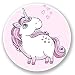 Produktbild 2 x Magical Einhorn Vinyl Aufkleber Aufkleber Laptop Reise Gepäck Auto Cool Schild Fun # 5895-10cm/100mm Wide