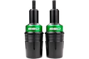 ZEXDDI Passend für Ka&wasaki Z650 RS Ninja650 Ninja 650 KRT Ninja 650L EX650 2017–2025 Motorradrahmenschieber, Sturzschutz, Motorschutz Z 650 Fallschutz (grün)