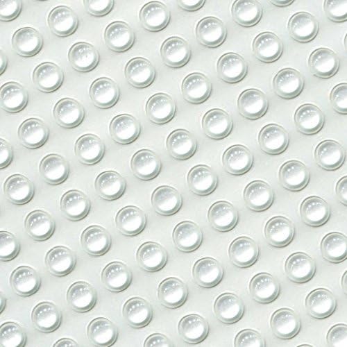 CLEAR KITCHEN CABINET DOOR BUFFER PADS Catch, Protector, Soft Close Stop Dots 8mm, 392 total by Bedrooms Plus