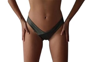 Loalirando Tanga de Playa Sexy Mujer Cintura Baja Traje de baño Parte Inferior Brasileña Binikin Shape V Tanga Panty