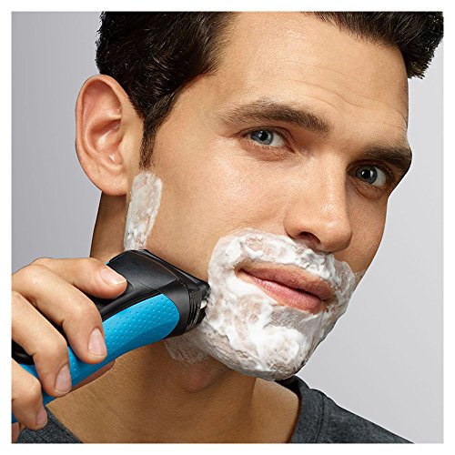 Braun Series 3 Shave&Style 3-in-1 Elektrischer Rasierer 3010BT, mit Präzisionstrimmer, blau/schwarz - 2