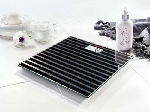 Soehnle 63357 Digitale Personenwaage Maya Digital Black Edition Stripes - 2
