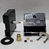 New Ersatz UTS euroshaft Quarz-Uhrwerk (Schaftlänge 20 mm) Minute Hand Fixing Nut Black Closed
