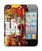Produktbild Grand Theft Auto V (GTA 5) Iphone 4/4s Hülle Case, Designer Print Background Protector Skin for Iphone 4 4s Cover for Men