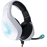 Orzly Auriculares Gaming Compatible con PS5, PS4, PC, Xbox, Nintendo Switch, con microfono, Sonido Premiun RGB Luz LED, cance