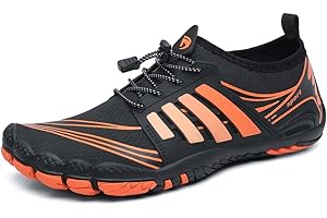 DANNTO Herren Damen Wanderschuhe Trekkingschuhe Anti-Rutsch Super Atmung Wanderstiefel Sportlich Bequem Sommer LeichtOutdoor Fitnessschuhe Hiking Sneaker Barfußschuhe für Kinder