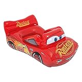 Material vinílico de gran calidad; diseño en color rojo con detalles del coche de carreras Rayo McQueen de la película Cars