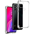 HONLEN Case For TCL 305 / TCL 306 / TCL 30E / TCL 30 SE (6.52 Inches) Transparent Gradient TPU Silicone Four Corners Corner Reinforcement Case - View #7