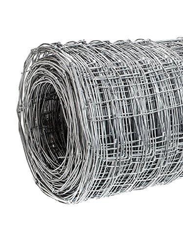 Wildzaun Forstzaun Weidezaun Rollenware Verzinkt 150/12/30 50m - 3