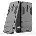 Produktbild Huawei Mate 10 Pro Hülle,Stilvoller Ultra-dünne Handyhülle. GOGME [Tough Armour Series] Rugged TPU / PC Hybrid Armor, Anti-Scratch PC Rückwand Schale + Shockproof TPU Stoßfänger + Faltbarer Halterungen,doppelschichter Schutz Schutzhülle für Huawei Mate 10 Pro.grau