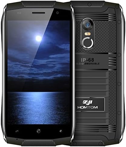 ZOJI Z6 - IP68 Waterproof Rugged 3G Android 6.0 Smartphone 4.7 inch Metallic Frame Ultra Slim MTK6580 Quad Core 1.3GHz 1GB RAM 8GB ROM Fingerprint Black