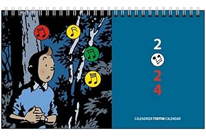EDITIONS MOULINSART Tim & Struppi Tischkalender 2024