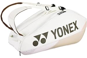 YONEX Pro Racquet Bag 8 Pcs Sand Beige Raquetero Beige - Rosa