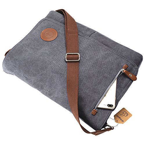 Umh  ngetaschen Herren Notebooktasche 15 6 Zoll Buissnes Taschen Laptoptasche f  r 15 6 Zoll Laptop A4 Ordner Arbeit B  ro Uni mit Laptopfach  Grau 