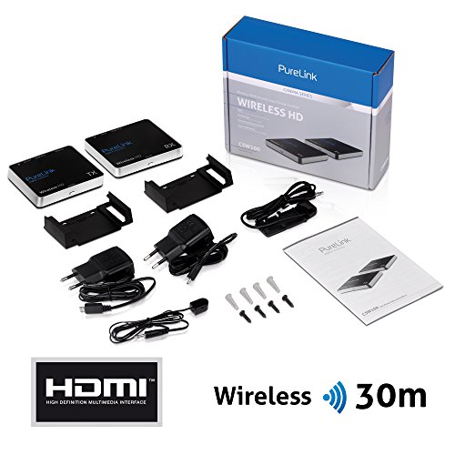 PureLink Cinema Serie CSW100 Wireless HD Extender für HDMI mit Full-HD 1080p, 3D Kabellos und unkomprimiert (30m) schwarz - 5