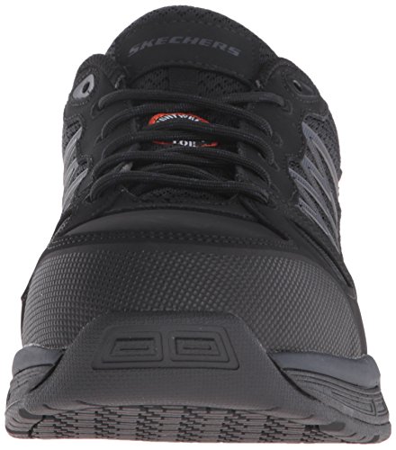 Skechers for Work Men's Conroe Searcy Work Shoe, Black, 7 M US
