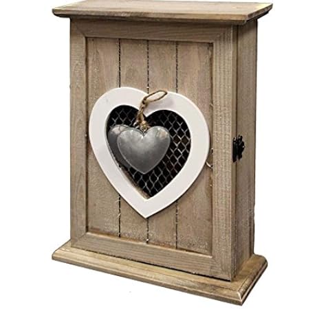 Charming House Design Shabby Chic Wooden Key Rack Keys Holder Box Display Storage Wall Mounted Hooks Amazon Co Uk Kitchen Home