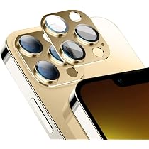 Diruite 3 Pezzi Compatibile con iPhone 13 Pro/Pro Max Protezione Lente Pellicola Posteriore,HD Vetro Temperato Alluminio Rim Lente Protezione Schermo per iPhone 13 Pro/Pro Max [Glitter Diamonds