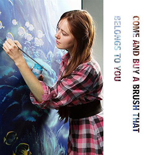 innislink Pinselset Künstler Malen Pinsel Nylon Pinsel Wasserfarbe Pinsel Pinselset Ölmalpinsel für Malen Pinsel 12stk - 9