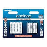 eneloop Akkus sind universell einsetzbar, umweltfreundlich und können in allen Geräten herkömmliche Akkus oder Batterien ersetzen. Sie können mit handelsüblichen NiMH-Ladegeräten aufgeladen werden.