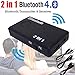 Produktbild Liqiqi 2-in-1 BT 4.0 Transmitter Receiver 3,5 mm Aux Wireless Audio Adapter Kabel Geräte gleichzeitig für TV, Home Stereo, Kopfhörer und Mehr