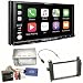 Produktbild Pioneer AVH-Z9100DAB CarPlay Android Auto Digitalradio USB CD DVD Autoradio Touchscreen Moniceiver Navi Einbauset für Mercedes Vito W447