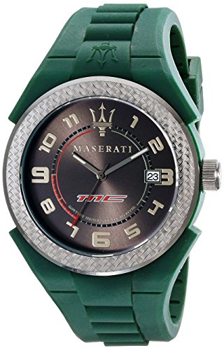Maserati Herren-Armbanduhr XL Analog Quarz Silikon R8851115003 Maserati Herren-Armbanduhr XL Analog Quarz Silikon R8851115003