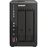 QNAP TS-253E-8G 2-bay desktop NAS. Intel Celeron J6412 4C 2.0GHz. burst 2.6GHz. onboard 8GB RAM. 2 x HDMI 1.4b. 2x M.2 2280 P