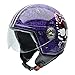 Produktbild NZI 050278G772 Zeta Monster High Sweet Violet, Motorradhelm, Größe XS, 54