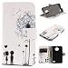 Produktbild Motorola Moto E4 Hülle Moto E4 Case WYSTORE Bunte Muster PU Leder Bookstyle HandyHülle Tasche Flip Wallet Case Anti-Scratch Shell Cash Pouch ID Card Slot Folio Hüllen Schale SchutzHüllen für Motorola Moto E4(5 Zoll) - A08