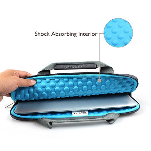 WIWU 15 Zoll Segeltuch Aktentasche Laptop Tasche Beutel mit Handgriff und Schultergurt Handtasche Aktenkoffer f  r MacBook Pro Tablet Notebook Busines