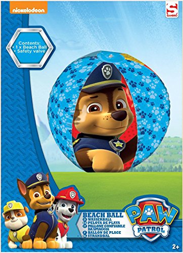Preisvergleich Produktbild Paw Patrol und Freunde Aufblasbarer Wasserball, ca. 40 cm