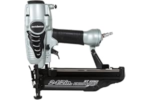 Metabo HPT Finish Nailer Kit | Pro Preferred Brand of Pneumatic Nailers | 16 Gauge | Accepts 1-Inch to 2-1/2-Inch Finish Nails | Ideal for Molding, Cabinetry, and Other Finish Applications | NT65M2S