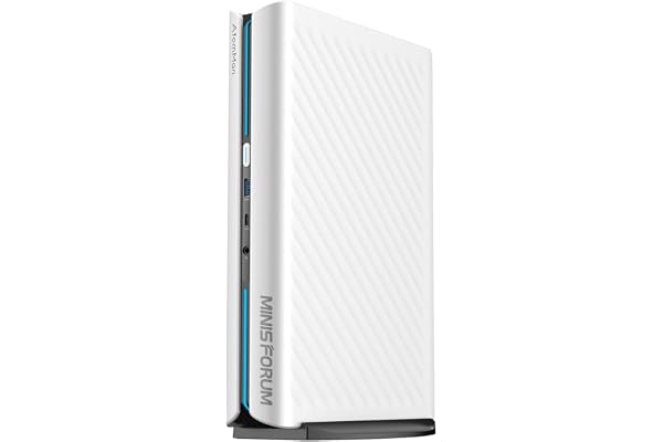 MINIS FORUM Mini PC AtomMan G1 Pro, Processeur AMD Ryzen 9 8945HX 16C/32T jusqu'à 5,4 GHz, RTX 5060 8G Graphics, 32Go DDR5/1TB PCIe 4.0 SSD, 2 x HDMI/2 x DP, 5G RJ45, Wi-Fi7, BT5.4, PCIe4.0x16